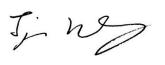 Dr. Wang signature
